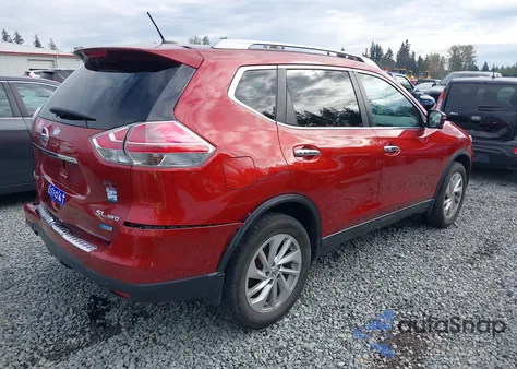 2014 Nissan Rogue Sl from USA, damaged, VIN 5N1AT2MV0EC834204